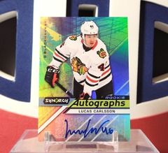 Lucas Carlsson 2020-21 - Rookie Autographs #Ar-lc Synergy Upper Deck